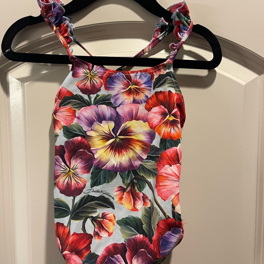 Dolce & Gabbana Multicolor Floral Top